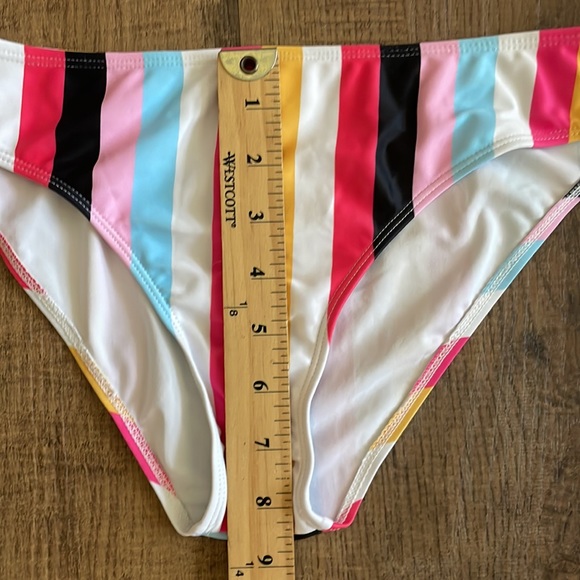 Women's Rainbow Swimsuit Bikini Set Pushup Swimsuit Bathing Beachwear Medium - Picture 7 of 10